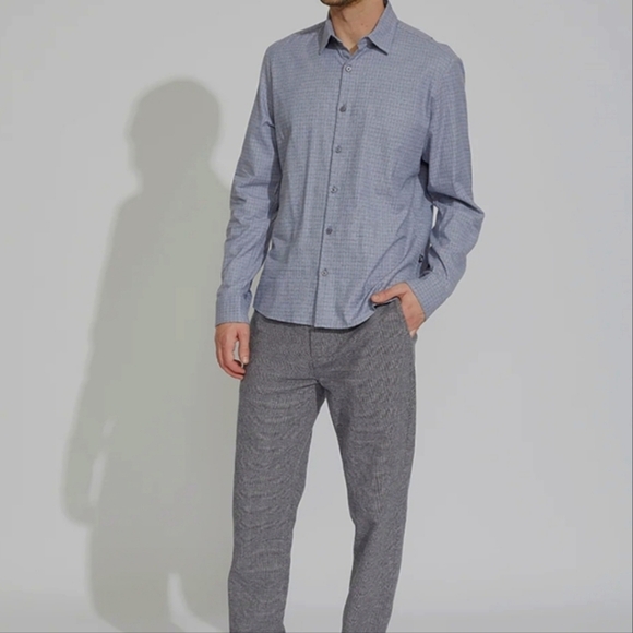 Civil Society Hagar Grid Check Casual Button Up Shirt Size XL New - Picture 1 of 9